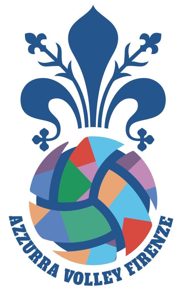 Logo Azzurra Volley Firenze Vettoriale
