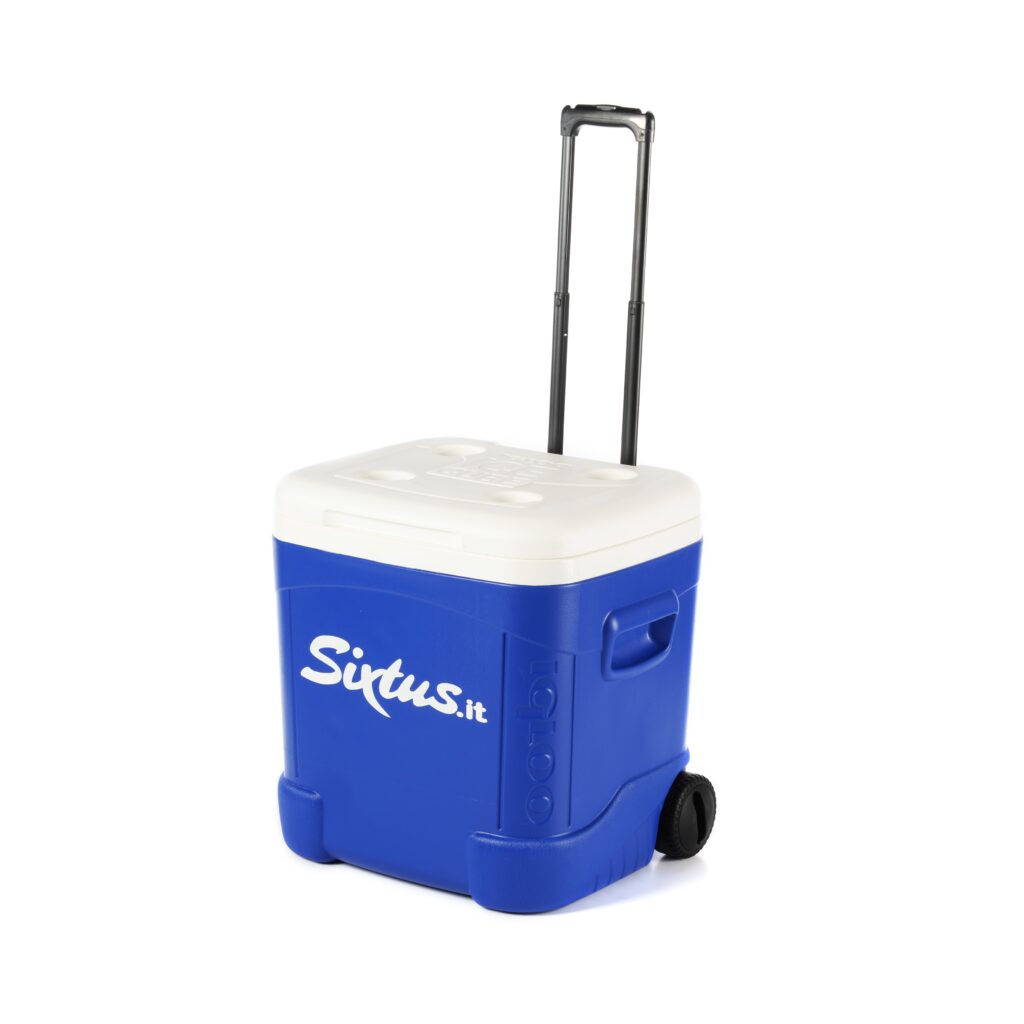 trolley per ghiaccio con ruote sixtus