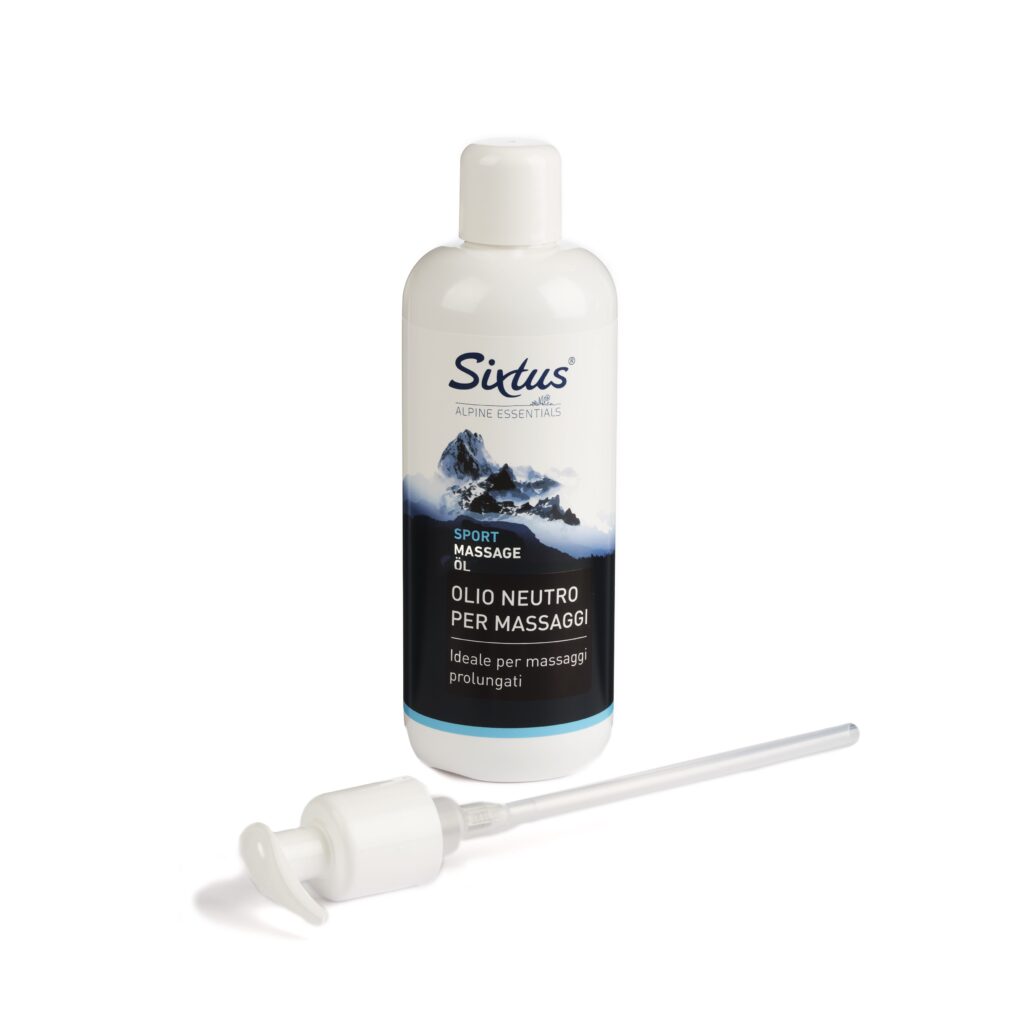 olio neutro per massaggi sixtus